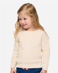 Rabbit Skins Toddler Fleece Crewneck Sweatshirt 3317
