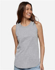 LAT Women's Relaxed Fine Jersey Tank 3592