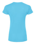 Tultex Women's Fine Jersey V-Neck T-Shirt 214