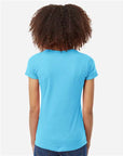 Tultex Women's Fine Jersey V-Neck T-Shirt 214