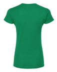 Tultex Women's Fine Jersey V-Neck T-Shirt 214