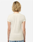 Tultex Women's Fine Jersey V-Neck T-Shirt 214