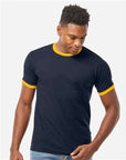 Tultex Unisex Fine Jersey Ringer T-Shirt 246