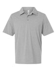 Team 365 Men's Relay Heathered Stripe Polo TT125
