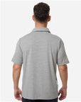Team 365 Men's Relay Heathered Stripe Polo TT125