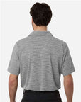Team 365 Men's Relay Heathered Stripe Polo TT125
