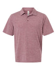 Team 365 Men's Relay Heathered Stripe Polo TT125