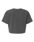 American Apparel Women's Heavyweight Cotton Garment-Dyed Boxy Cropped Tee 1302GD