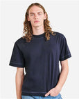 American Apparel Unisex Heavyweight Cotton Mid-Length Tee 13ML0