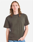 American Apparel Unisex Heavyweight Cotton Mid-Length Tee 13ML0