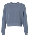 Comfort Colors Women's Garment-Dyed Mid-Length Crewneck Sweatshirt 1566L