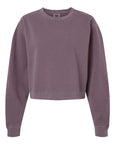 Comfort Colors Women's Garment-Dyed Mid-Length Crewneck Sweatshirt 1566L