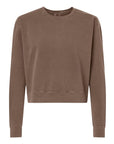 Comfort Colors Women's Garment-Dyed Mid-Length Crewneck Sweatshirt 1566L