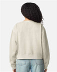 Comfort Colors Women's Garment-Dyed Mid-Length Crewneck Sweatshirt 1566L