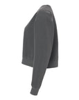 Comfort Colors Women's Garment-Dyed Mid-Length Crewneck Sweatshirt 1566L