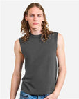 American Apparel Unisex Heavyweight Cotton Garment-Dyed Mid-Length Muscle Tee 207GD