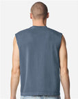 American Apparel Unisex Heavyweight Cotton Garment-Dyed Mid-Length Muscle Tee 207GD