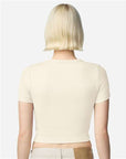 American Apparel Women's Baby Rib Cropped Tee BR210