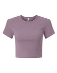 American Apparel Women's Baby Rib Cropped Tee BR210