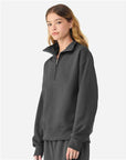 BELLA + CANVAS Unisex 10 oz Quarter-Zip Pullover Sweatshirt 4740