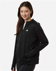 Adidas Women's Game & Go Fleece Full-Zip Hooded Sweatshirt AT209