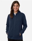 Adidas Women's Game & Go Fleece Full-Zip Hooded Sweatshirt AT209
