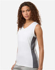 Adidas Women's Quickset V-Neck Sleeveless Jersey AT120