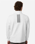 Adidas Men's 3-Stripes Quarter-Zip Pullover AT400