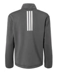 Adidas Women's 3-Stripes Quarter-Zip Pullover AT401