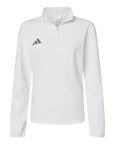 Adidas Women's 3-Stripes Quarter-Zip Pullover AT401