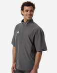 Adidas Men's Short Sleeve Quarter-Zip Pullover AT505