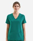 Onna Women's Invincible V-Neck Stretch Scrub Top NN310
