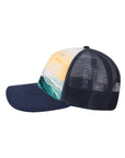 LOCALE Printed Five-Panel Trucker Cap 5PTKR