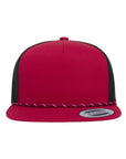 YP Classics Classic Five-Panel Trucker Rope Cap 6006BD