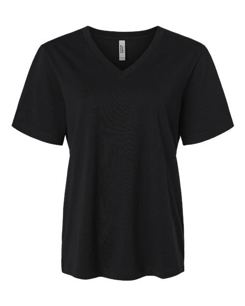American Apparel Women's Midweight V-Neck Tee 58V2
