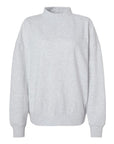 Independent Trading Co. Women's Midweight Mock Neck Sweatshirt IND280MOCK