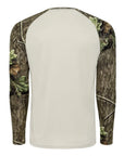 Paragon Men's Jackson Mossy Oak Colorblocked Long Sleeve T-Shirt 236