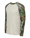 Paragon Men's Jackson Mossy Oak Colorblocked Long Sleeve T-Shirt 236