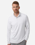 Adidas Men's Textured Stripe Quarter-Zip Pullover A708