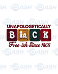 22x48 Inches Juneteenth Gang sheet
