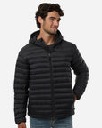 Weatherproof Men's Lightweight Poly-filled Hooded Puffer Jacket 26715
