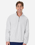 Hanes Unisex Beefy® Sweats Premium Heavyweight Quarter-Zip Sweatshirt OG900