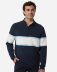 Swannies Men's Owen Quarter-Zip Colorblock Pullover SWOQ500