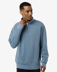 Independent Trading Co. Unisex Pigment-Dyed Quarter-Zip Pullover PRM4600QZ