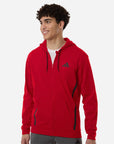 Adidas Men's Game & Go Fleece Full-Zip Hooded Sweatshirt AT208