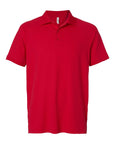 Team 365 Men's Topspin Stretch Grid Textured Polo TT130
