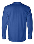 Bayside Unisex USA-Made Long Sleeve Pocket T-Shirt 8100