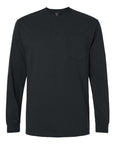 Gildan Unisex Ultra Cotton® Long Sleeve Pocket T-Shirt 2410
