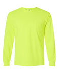 Gildan Unisex Ultra Cotton® Long Sleeve Pocket T-Shirt 2410