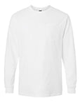 Gildan Unisex Ultra Cotton® Long Sleeve Pocket T-Shirt 2410